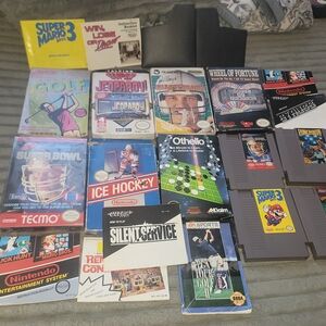 Nintendo NES Game Collection - Multicolor Covers